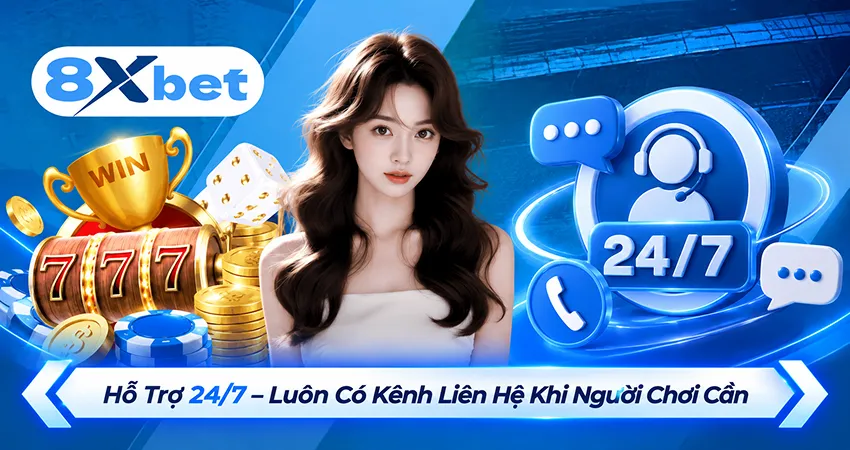 Hỗ Trợ 24/7 – Luôn Có Kênh Liên Hệ Khi Người Chơi Cần
